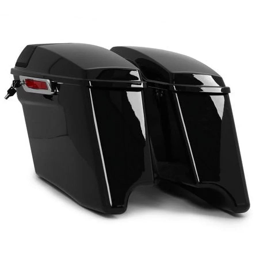 Kojem 5" CVO Hard Saddlebags w/Speaker Grills for Harley Touring Glide 14 15 16 17 18 19 20 21 22 23 with Audio Cover