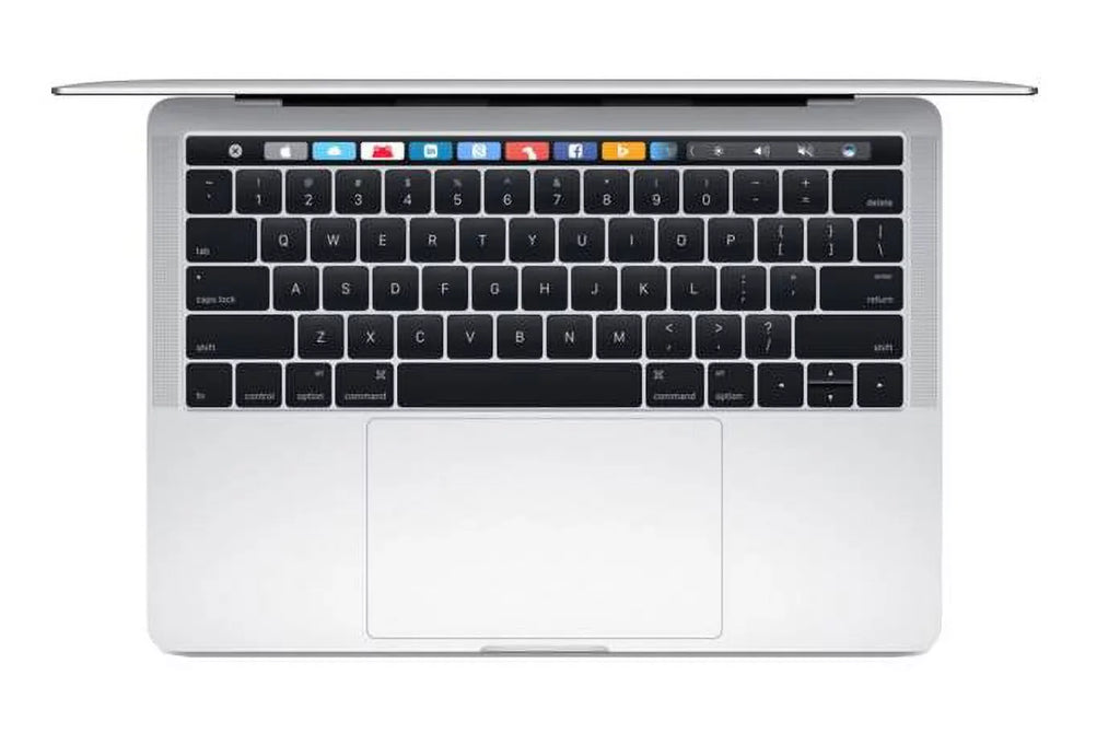 Apple A Grade Macbook Pro 15.4-inch (Retina DG, Silver, Touch Bar) 2.9Ghz Quad Core i7 (Mid 2017) MPTV2LL/A 256GB SSD 16GB Memory 2880x1800 Monitor Mac OS Sierra Power Adapter Included