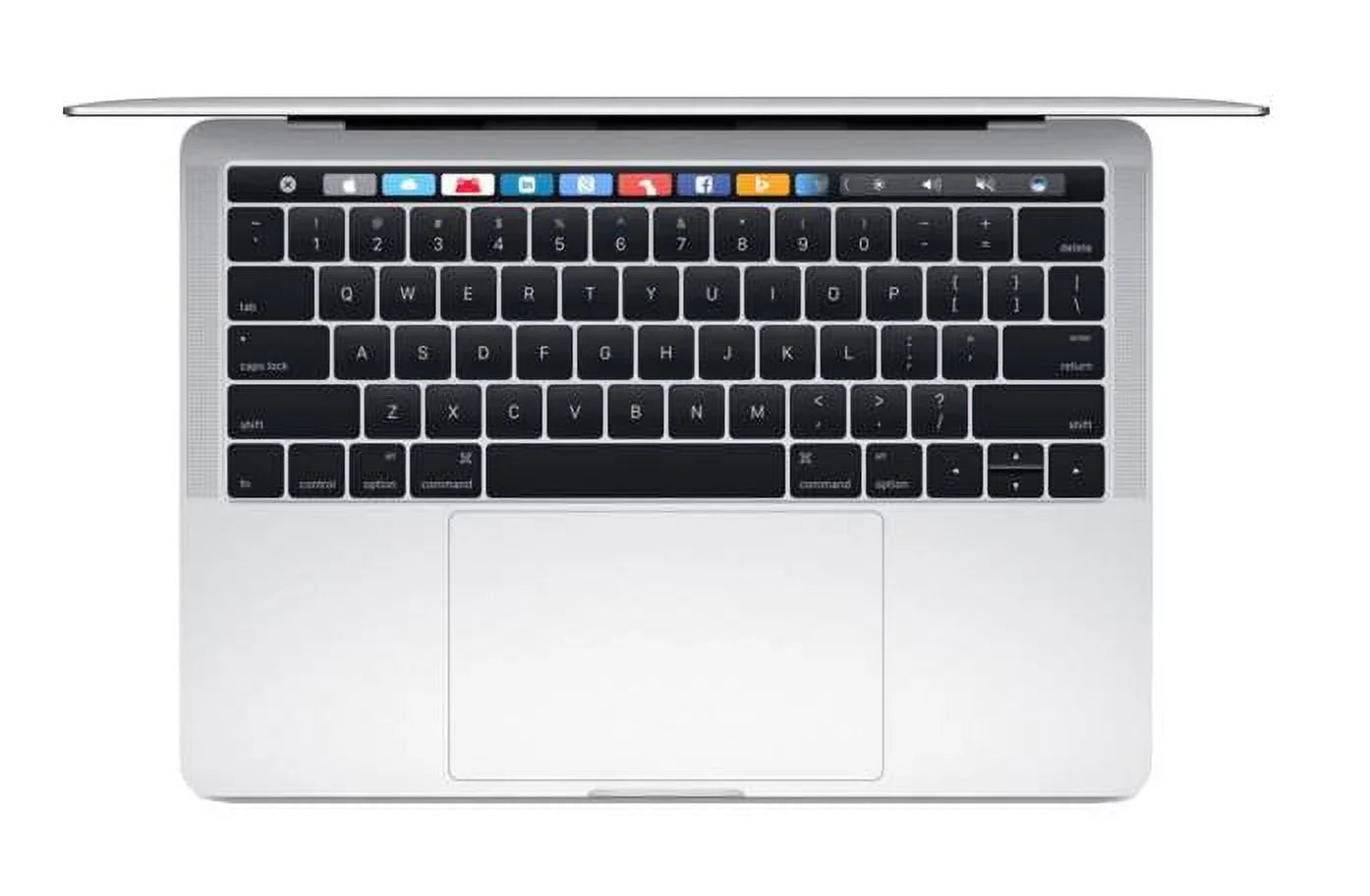 Apple A Grade Macbook Pro 15.4-inch (Retina DG, Silver, Touch Bar) 2.9Ghz Quad Core i7 (Mid 2017) MPTV2LL/A 256GB SSD 16GB Memory 2880x1800 Monitor Mac OS Sierra Power Adapter Included