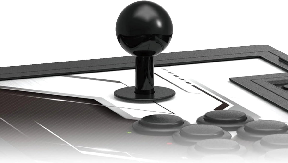 Hori - Fighting Stick Alpha -Tournament Grade Fightstick for Xbox Series X | S - Black With Cleaning Manual Kit Bolt Axtion Bundle Like New