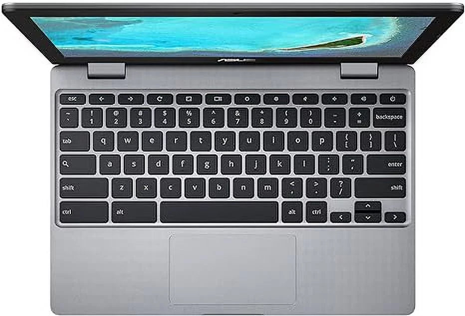 Pre-Owned ASUS Chromebook 11.6" HD N3350 4GB 32GB CX22NA-211 - GREY (Refurbished: Good)