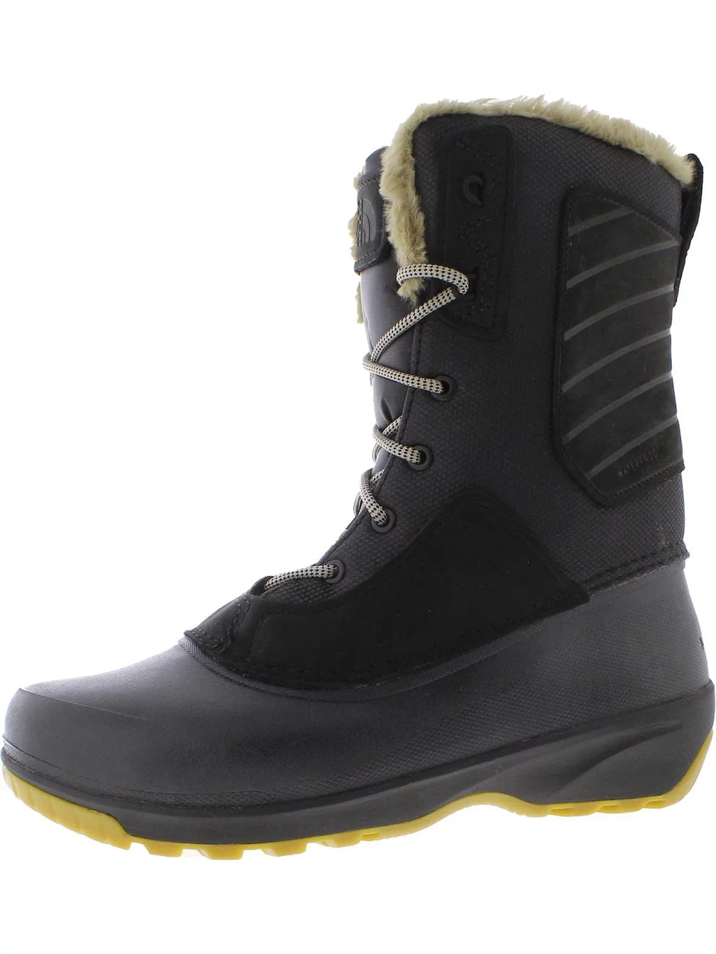 North Face Womens SHELLISTA IV Leather Faux Fur Winter & Snow Boots