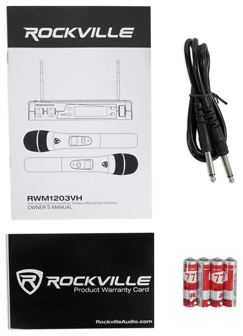 Rockville Dual 12" Android/iphone/ipad/Portable PC/Tablet Pro Karaoke Machine/System