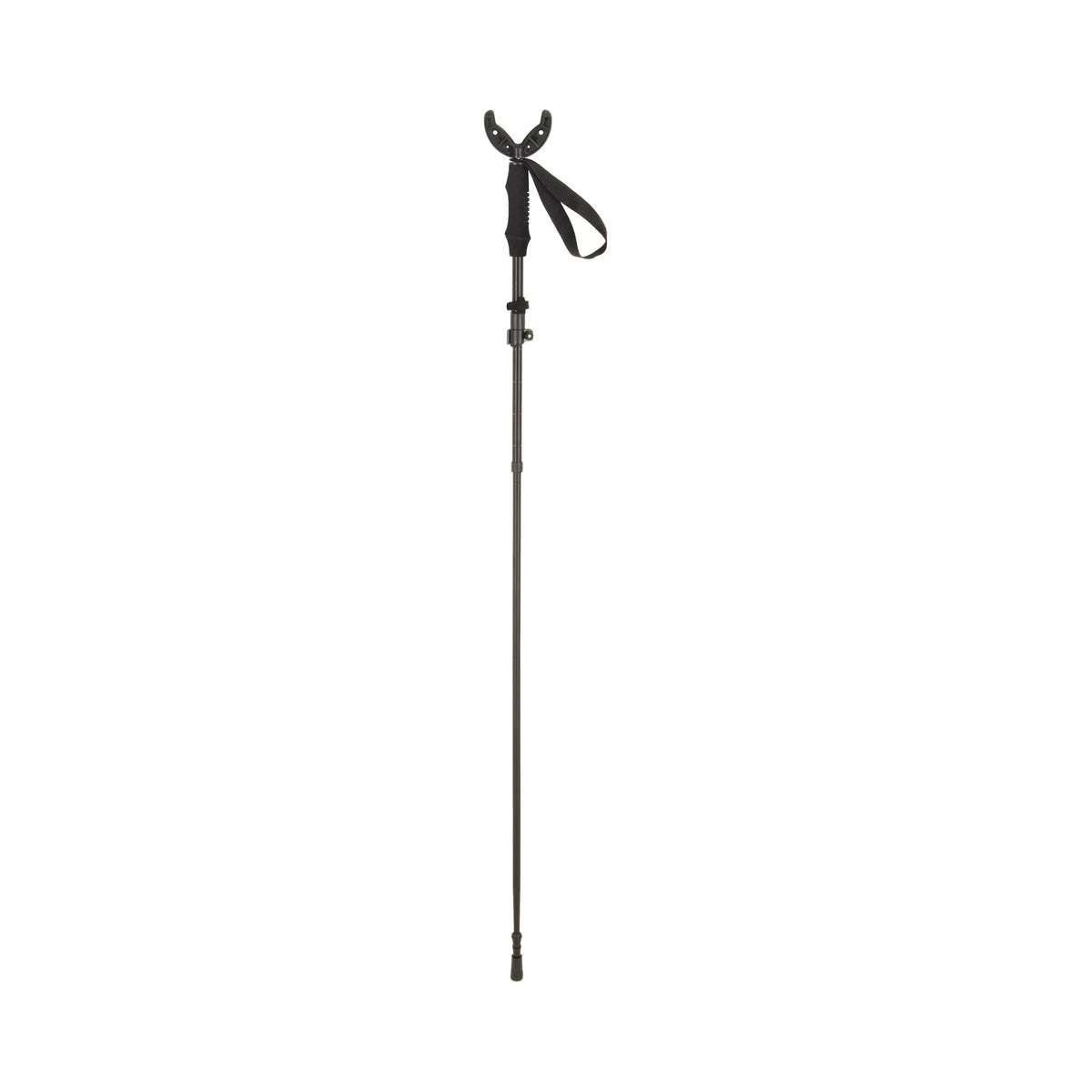 Allen Company Backcountry Hunting Monopod Shooting Stick, Adjusts 55" to 62" Tall, Black, Aluminum, 1 ct
