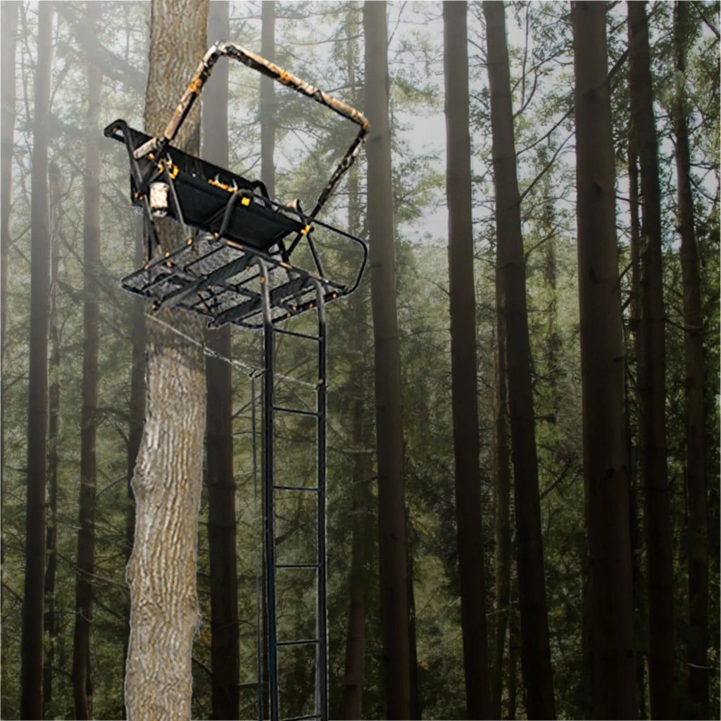 Muddy MLS2601 Nexus XTL 20 Ft Tall 2 Person Deer Hunting Ladder Tree Stand