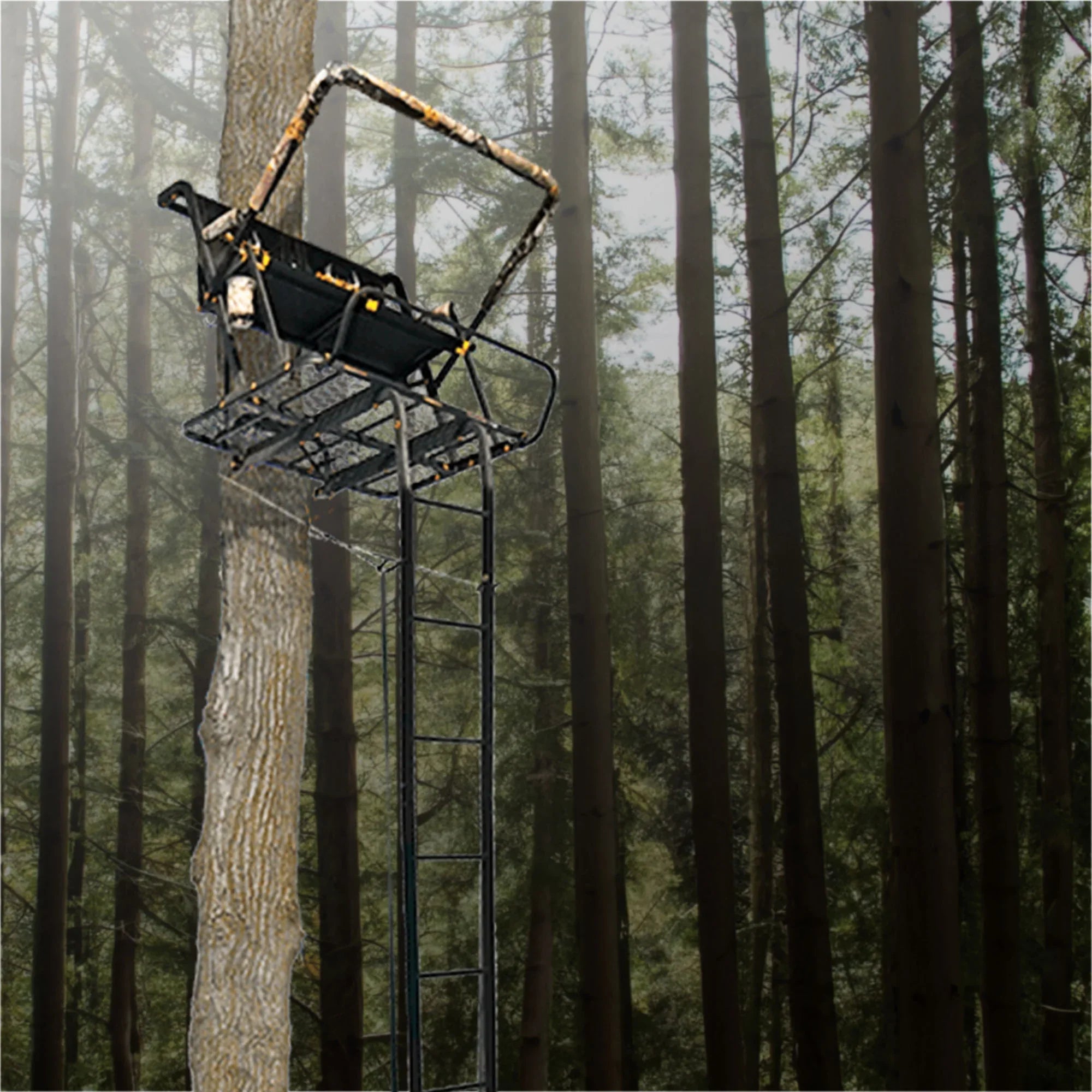 Muddy MLS2601 Nexus XTL 20 Ft Tall 2 Person Deer Hunting Ladder Tree Stand