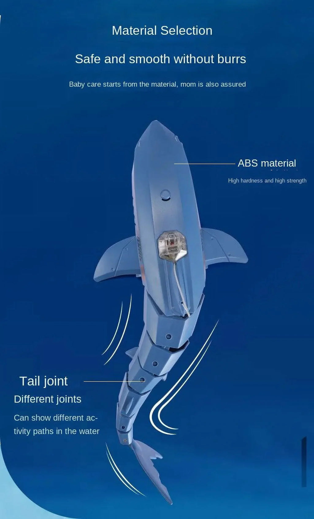 Boat Camera Submarine Electric Shark with remote control camera 30W HD RC Toy Animals Pool Toys Kids Boys Children boats 04