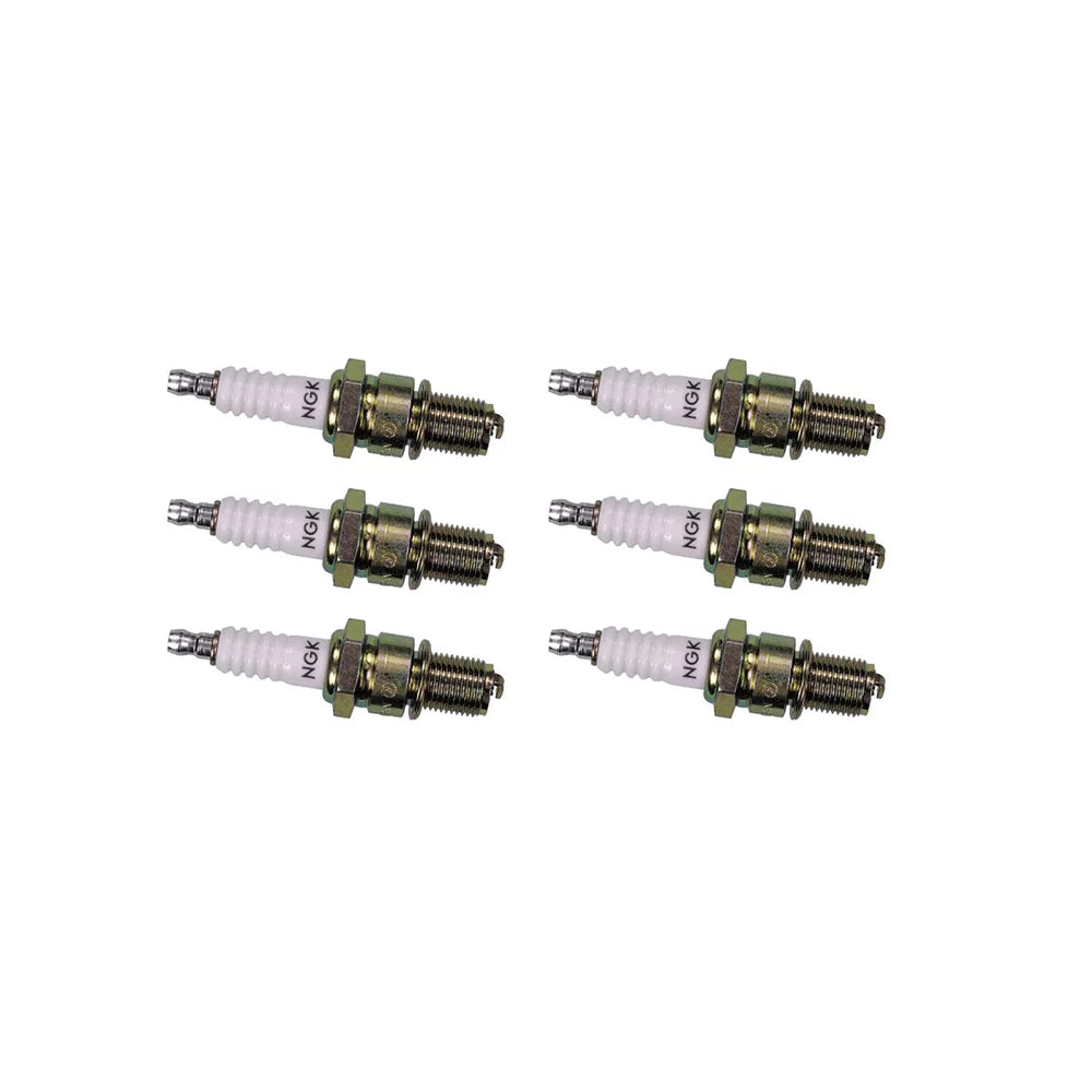 NGK Standard Series Spark Plug BKR5EK (6 Pack) for SATURN LW300 BASE 2001-2003 3.0L/181