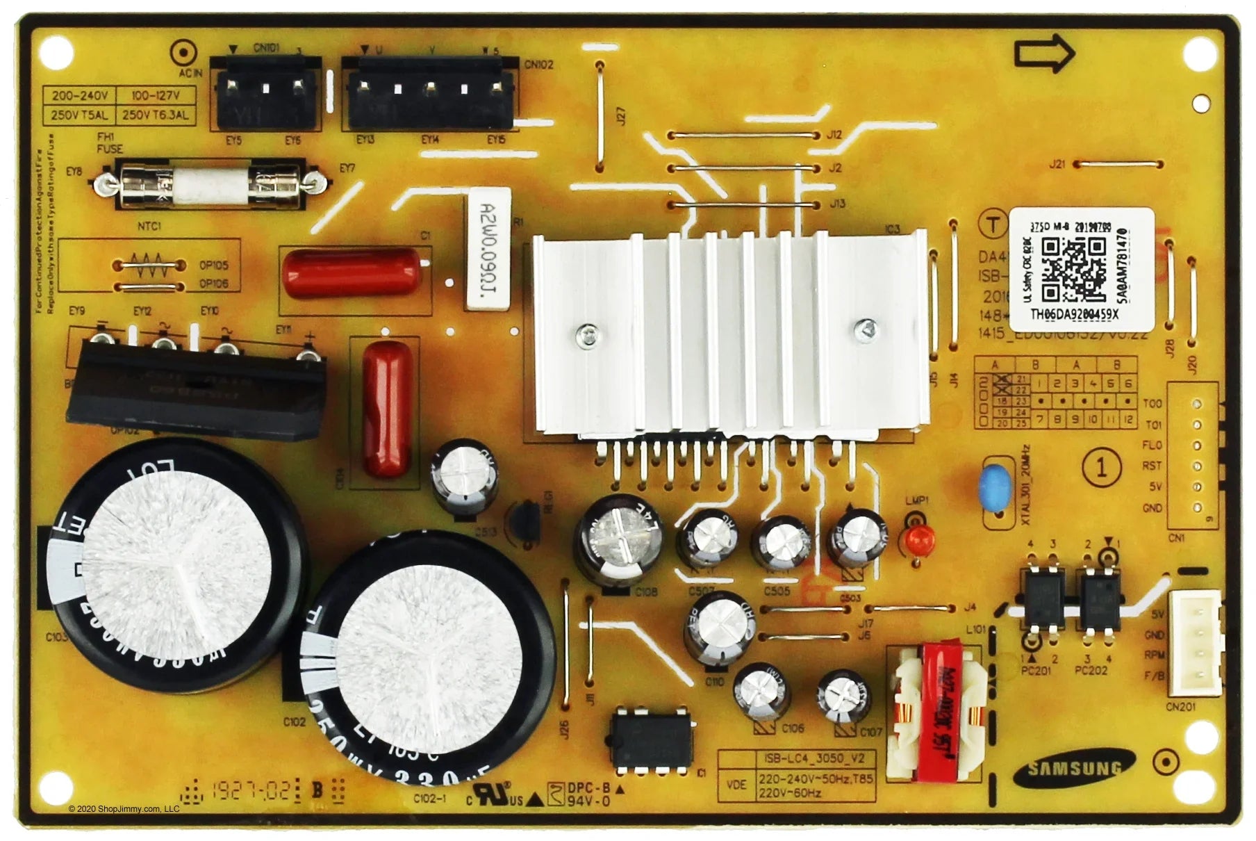 Samsung Refrigerator DA92-00459X Power Inverter