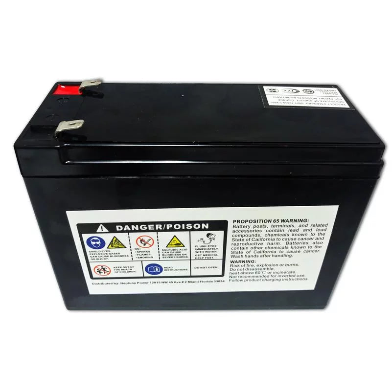 EVO 300 12V 10Ah SLA Replacement Electric Scooters Battery by Neptune - 2 Pack