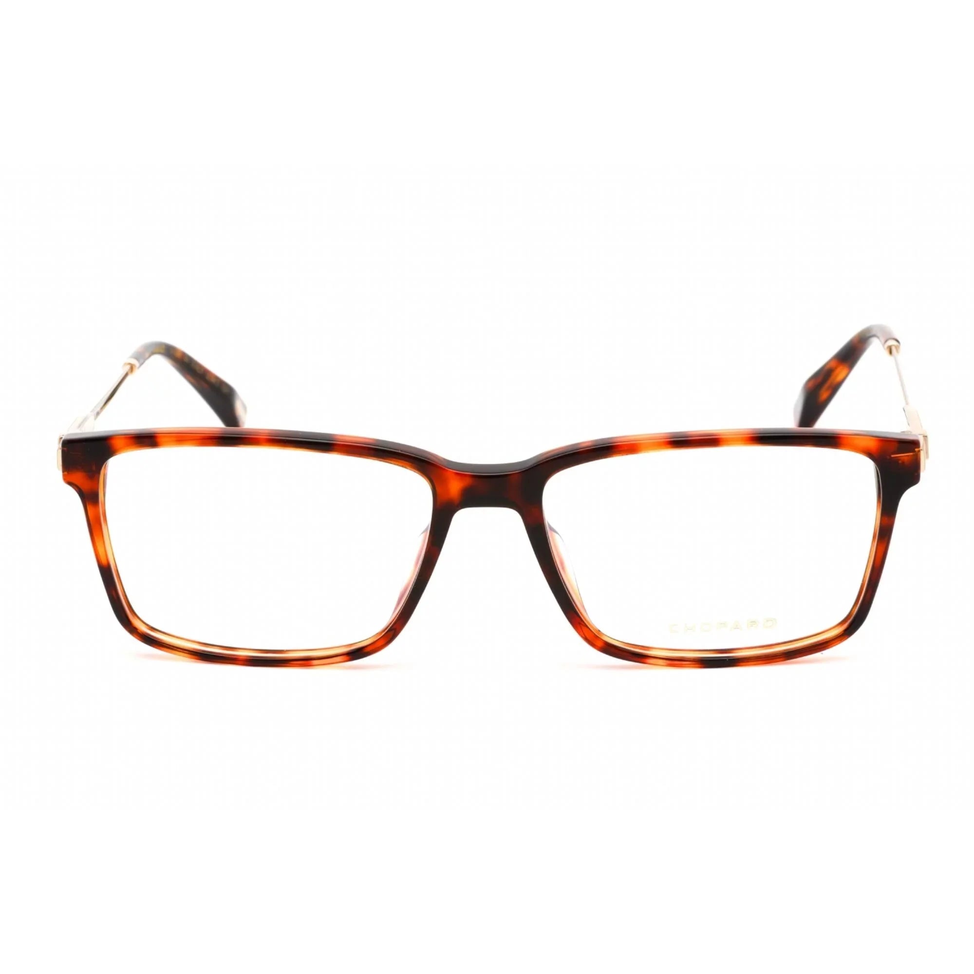 Chopard VCH308 0722 Men's Shiny Dark Havana Plastic Eyeglasses