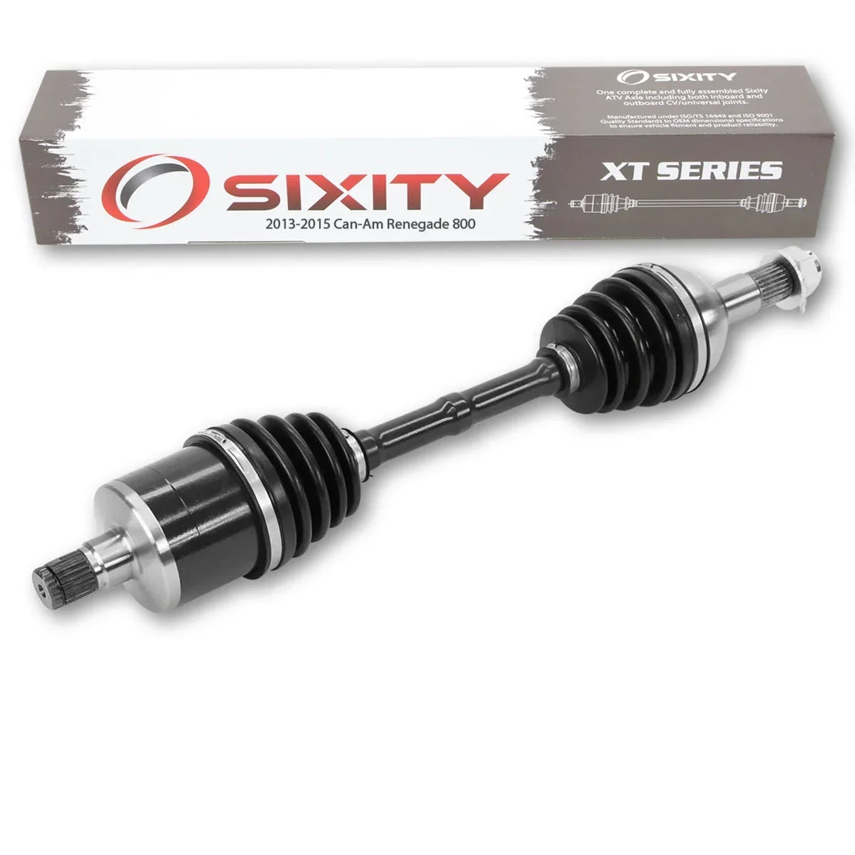 Sixity XT Rear Left Axle compatible with Can-Am Renegade 800 2013-2015 - EFI STD XXC 4X4