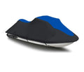 BLACK / BLUE HEAVY-DUTY, PWC 600D JET SKI Cover Compatible for Polaris SLH 1997 1998 1999 2000 2001 1-2 Seater