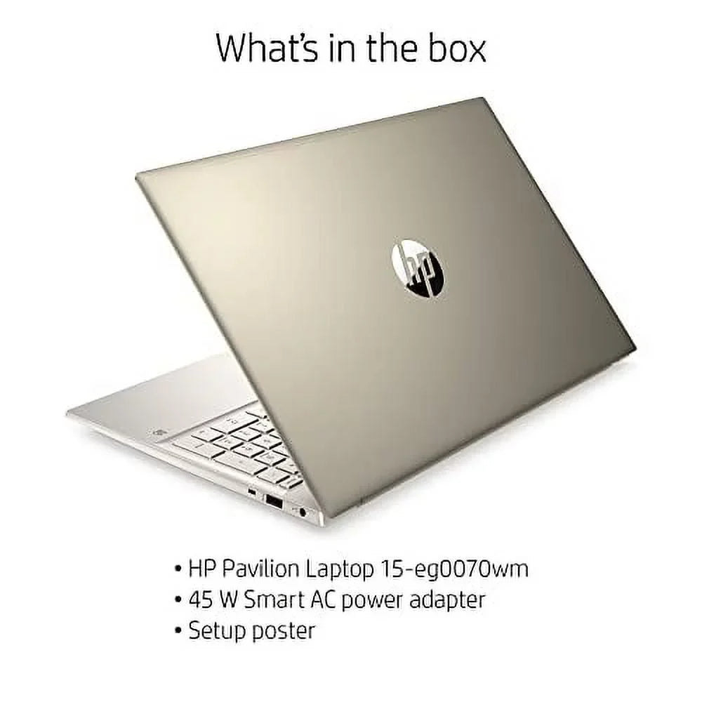 HP Pavilion 15-EG00 Computer 2021 New, 15.6" FHD IPS Touchscreen, Microprocessor i7-1165G7 4-Core, Iris Xe Graphics, 64GB DDR4, 2TB SSD, Backlit Keyboard, Wi-Fi 6, Card Reader, Win10 Pro, COU 32GB USB