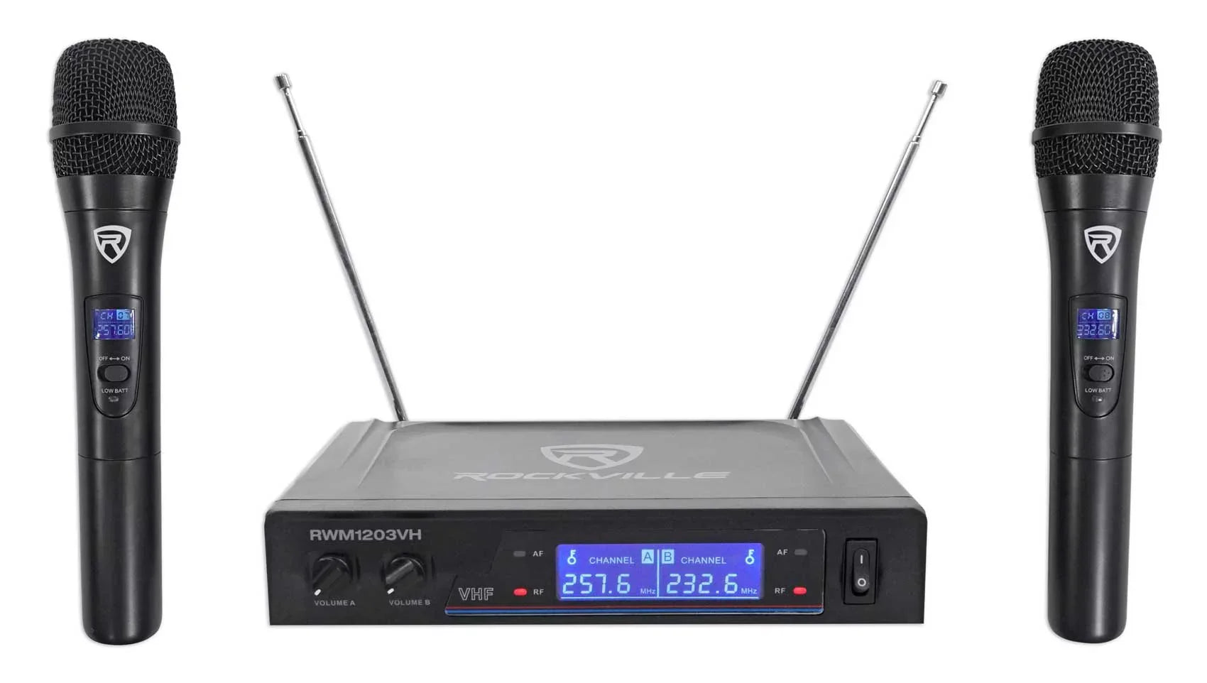Rockville Dual 12" Android/iphone/ipad/Portable PC/Tablet Pro Karaoke Machine/System