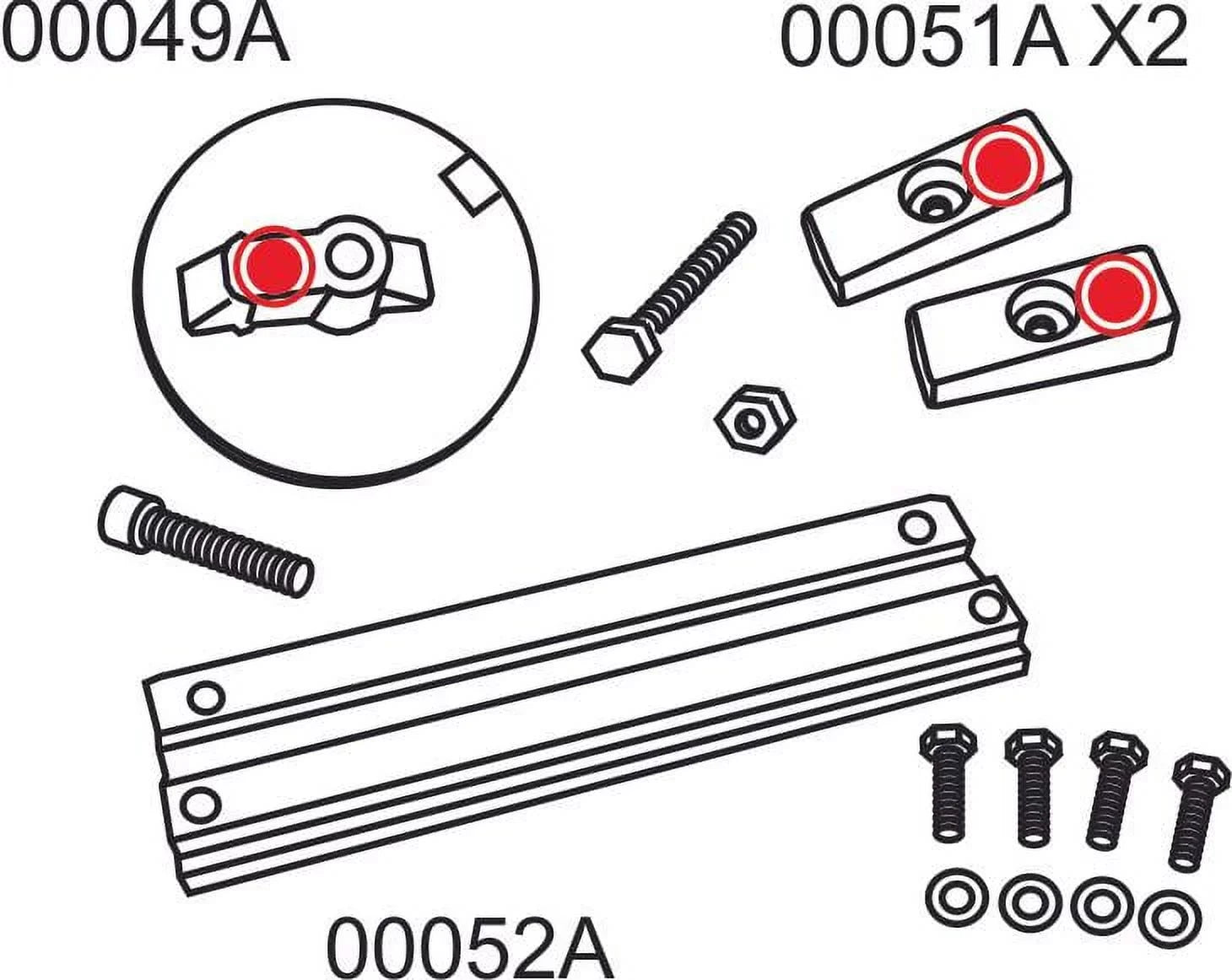 Complete Zinc Anode Kit Fits Mercury Verado 4 And Optimax Outboards US Military Grade Zinc Kit Replaces 8M010755, CMVERDO4KIT, 95111, 18-6156