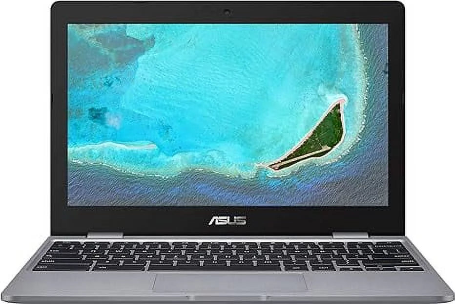 Pre-Owned ASUS Chromebook 11.6" HD N3350 4GB 32GB CX22NA-211 - GREY (Refurbished: Good)