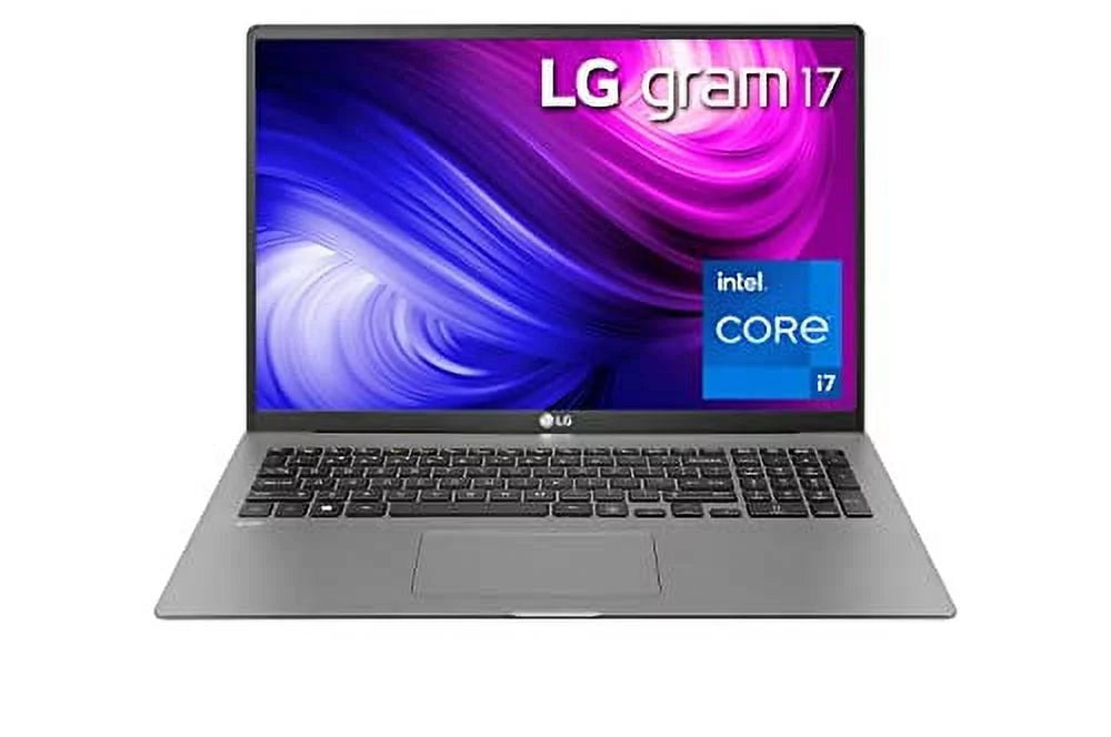 2023 LG Gram Ultralight Computer 17" WQXGA IPS Microprocessor Evo 4-Core i7-1195G7 16GB LPDDR4 3TB(1+2TB) NVMe SSD Iris Xe Graphics HDMI WiFi AX USB-C Backlit Fingerprint FullDay Battery Windows 10 Home w/RE USB
