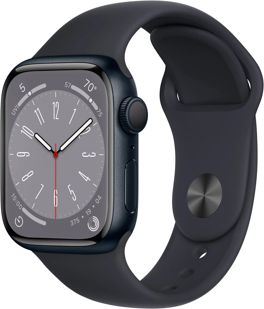 Repaired Apple Watch Gen 8 Series 8 41mm Midnight Aluminum - Midnight Sport Band MNPC3LL/A (Refurbished)