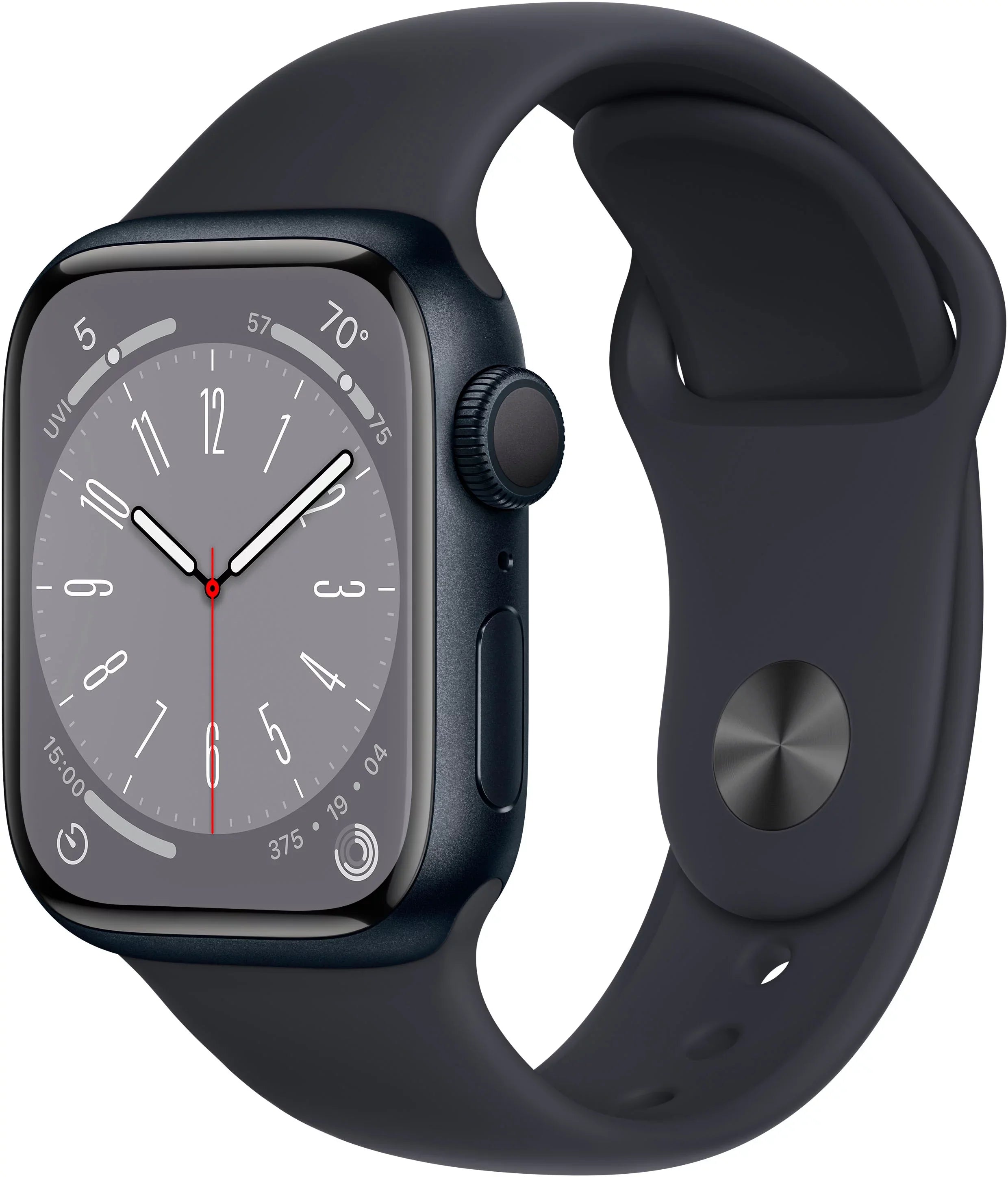 Repaired Apple Watch Gen 8 Series 8 41mm Midnight Aluminum - Midnight Sport Band MNPC3LL/A (Refurbished)