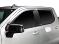 Auto Ventshade (AVS) by RealTruck Outside Mount Front Window Ventvisor 2Pc - Chrome Compatible with Select: 2017-2019 Nissan Titan Xd, 2021 Nissan Titan Sv/Sl/Platinum Reserve