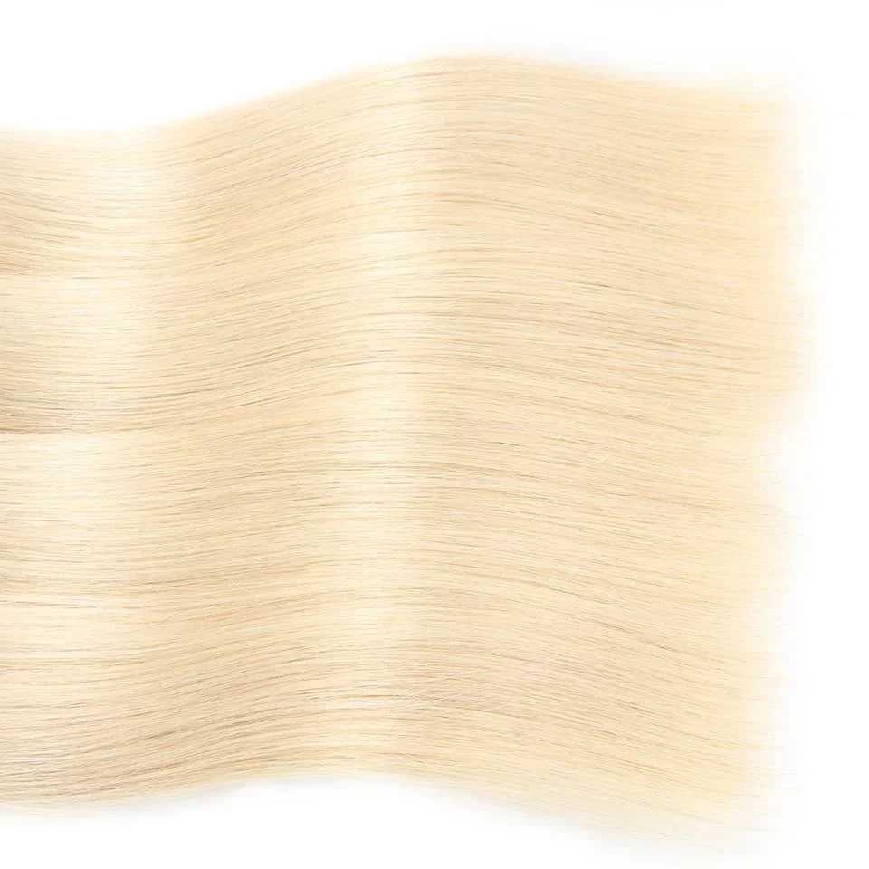 613 Honey Blonde Straight Human Hair 613 Bundles 22 22 22 Inch 8A Grade Unprocessed Brazilian Virgin Human Hair Extension 100 gram/pc Bundles