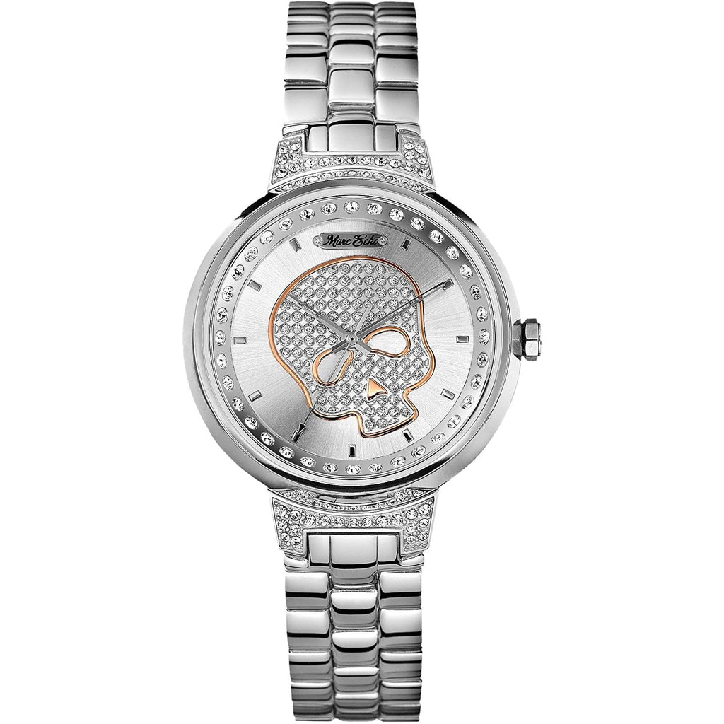 WATCH MARC ECKO STAINLESS STEEL SILVER SILVER UNISEX - MEN AND WOMEN E16566L1