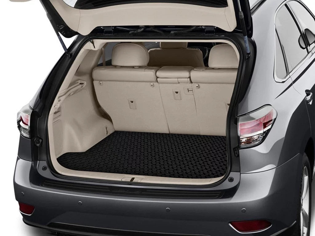 ToughPRO - Trunk Mat Compatible with TOYOTA Camry - All Weather Heavy Duty (Made in USA) - Black Rubber - 2007