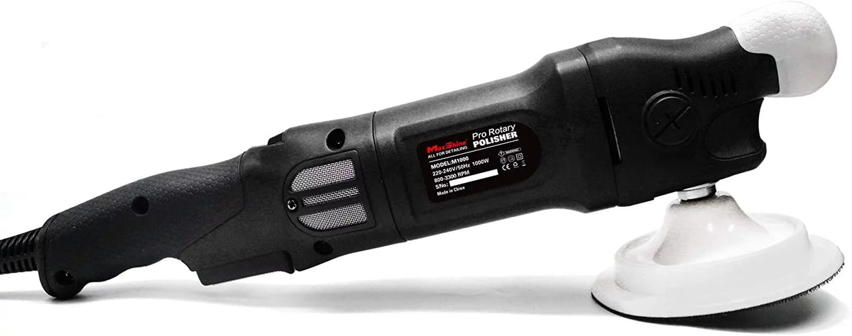 Maxshine M1000 Rotary/RO Polisher: 1000W, 5/8" Spindle Thread