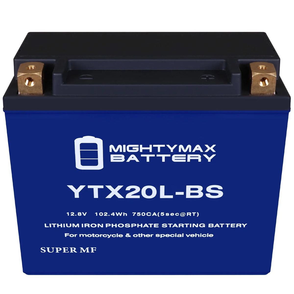 YTX20L-BS Lithium Replacement Battery compatible with Kawasaki Jet Ski JT1100 STX 97-03