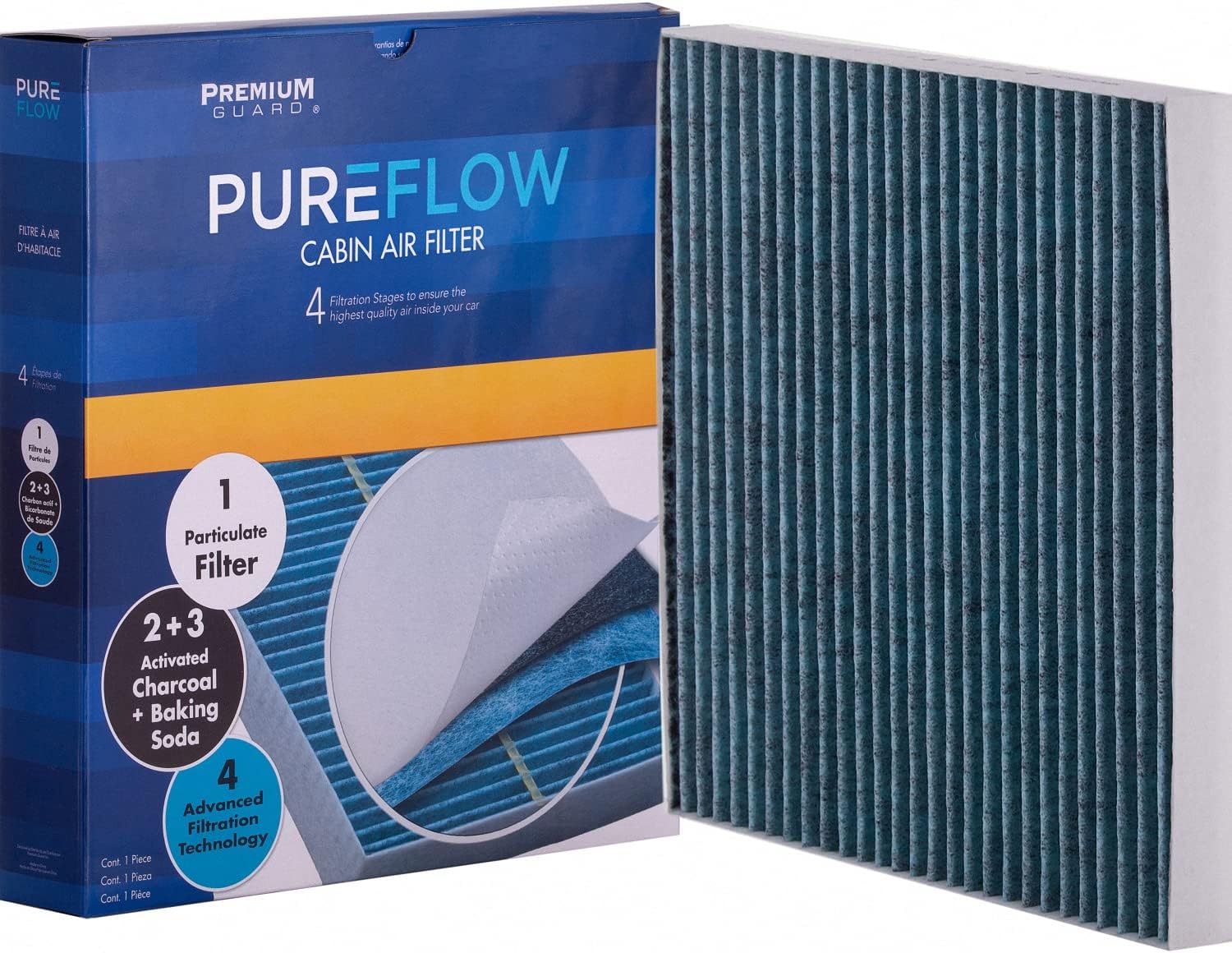 Pureflow Cabin Air Filter PC99206X | Fits 2020-16 Kia Optima, 2019-16 Hyundai Sonata