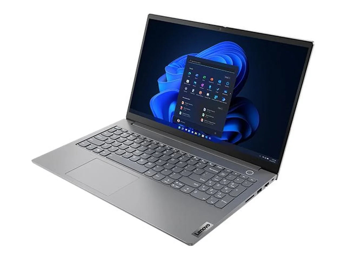 Lenovo ThinkBook 15 G4 ABA 21DL - 180-degree hinge design - AMD Ryzen 5 - 5625U / up to 4.3 GHz - Win 11 Pro - Radeon Graphics - 16 GB RAM - 512 GB SSD NVMe - 15.6" IPS touchscreen 1920 x 1080 (Full HD) - 802.11a/b/g/n/ac/ax - dual tone mineral gray