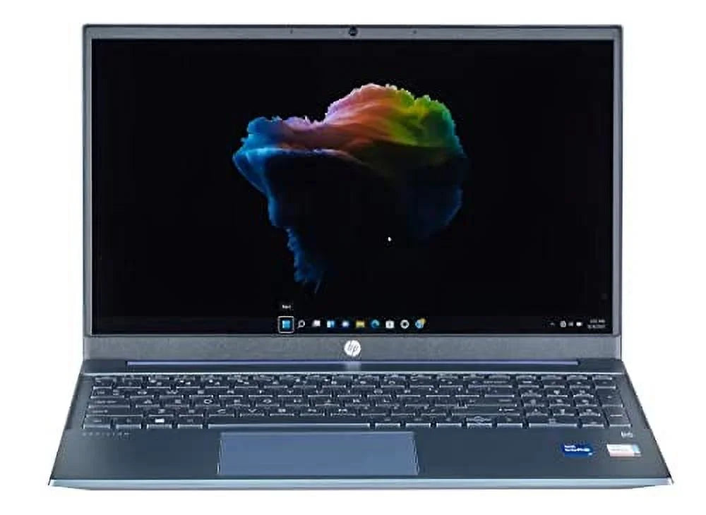 HP 2023 Pavilion 15.6" IPS FHD Touchscreen Computer Chipset 4-Core i7-1165G7 Iris Xe Graphics 32GB RAM DDR4 2TB NVMe SSD USB-C WiFi AX Bluetooth HDMI Webcam Backlit Keyboard Windows 11 Home w/RE USB