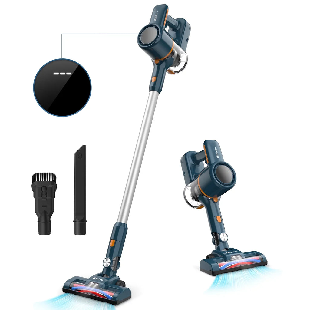 Wnkim Cordless Vacuum Cleaner, 6-in-1 Stick Vacuum with 2200 mAh Battery, Powerful Lightweight Vacuum Cleaner up to 35 Mins Runtime, for Home Hard Floor Carpet Pet Hair, M5