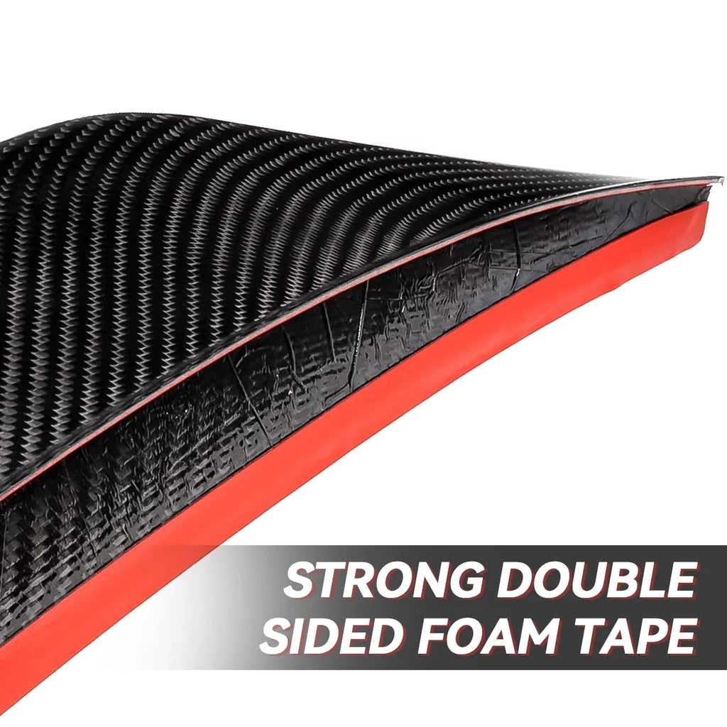 DNA Motoring 2-SPC-SCFRS-T For 2013-2020 Subaru BRZ Scion FR-S Toyota 86 Carbon Fiber TRD Style Duck Bill Rear Trunk Lid Spoiler
