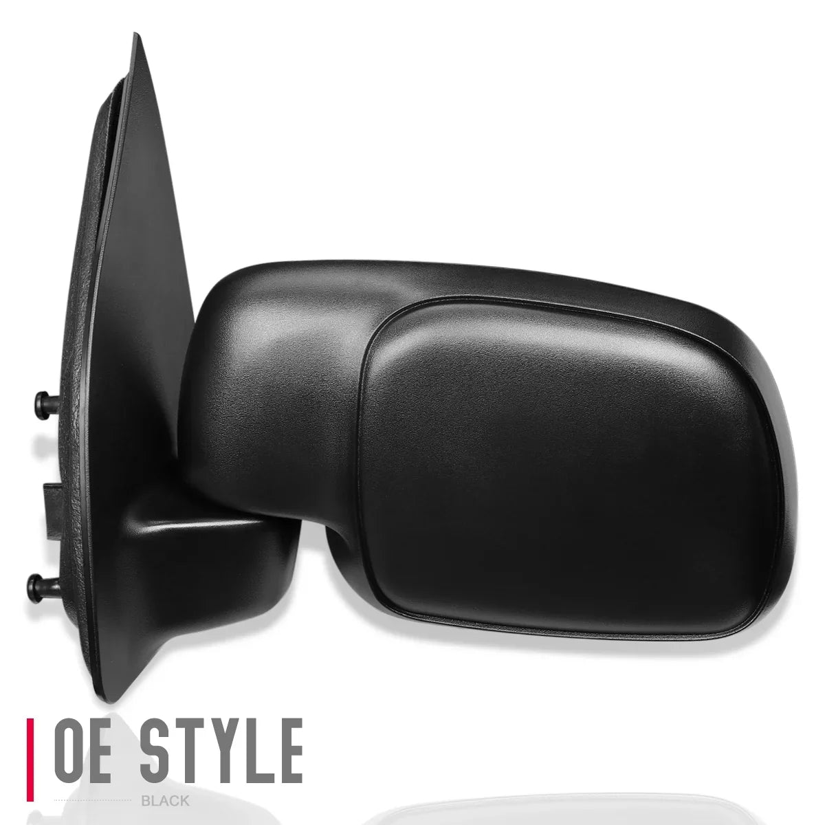 DNA Motoring OEM-MR-FO1320209 For 1999 to 2010 Ford F250 F350 F450 F550 Super Duty Excursion OE Style Manual Driver / Left Side View Door Mirror F81Z17683AAB 00 01 02 03 04 05 06 07 08 09