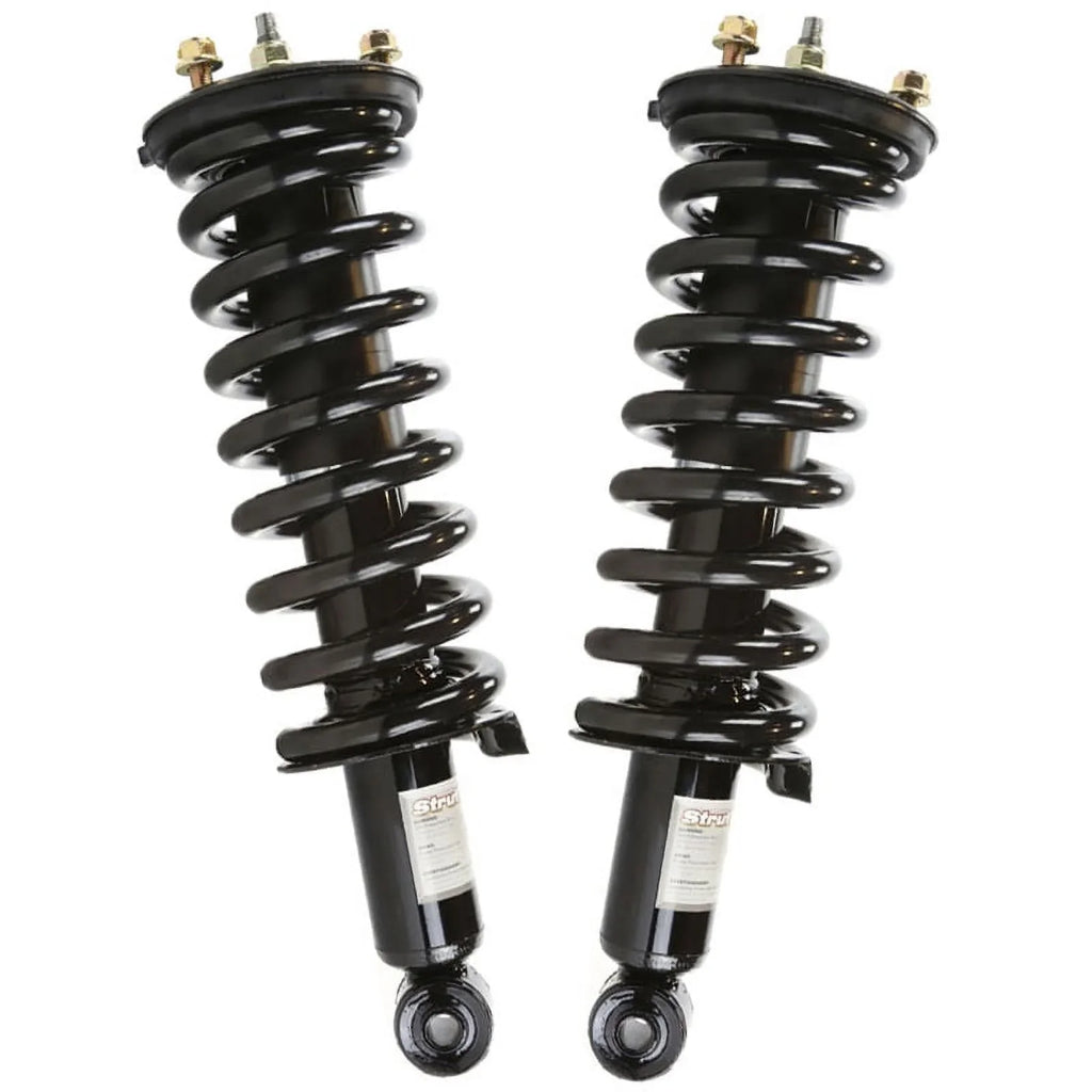 AutoShack Front Complete Struts and Coil Springs Set of 2 Driver and Passenger Side Replacement for 2005-2009 2010 2011 2012 Nissan Pathfinder 2005-2015 Xterra 4.0L 5.6L V6 V8 4WD RWD CST100244PR