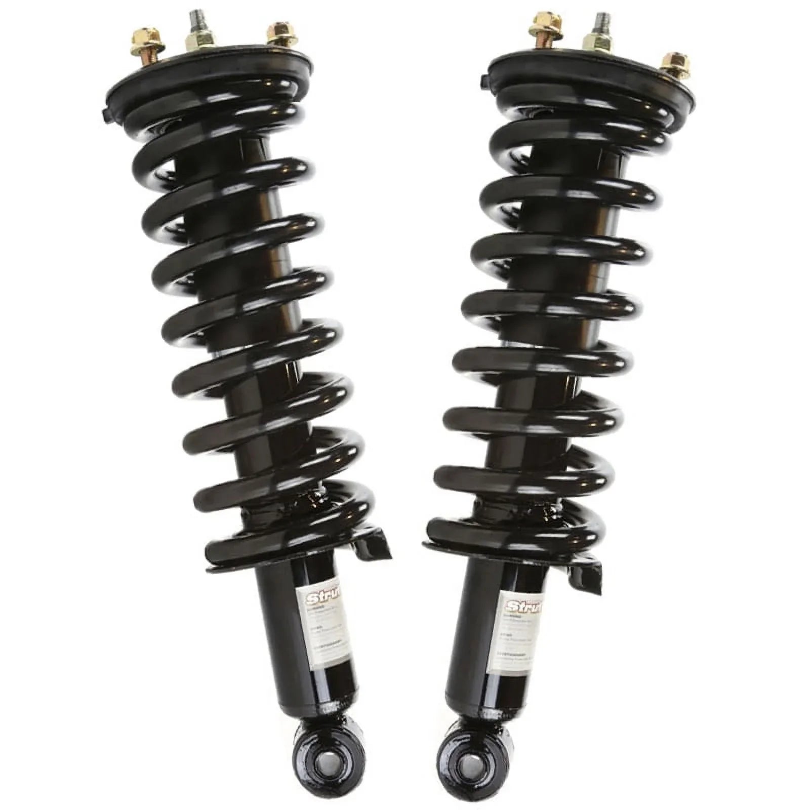 AutoShack Front Complete Struts and Coil Springs Set of 2 Driver and Passenger Side Replacement for 2005-2009 2010 2011 2012 Nissan Pathfinder 2005-2015 Xterra 4.0L 5.6L V6 V8 4WD RWD CST100244PR