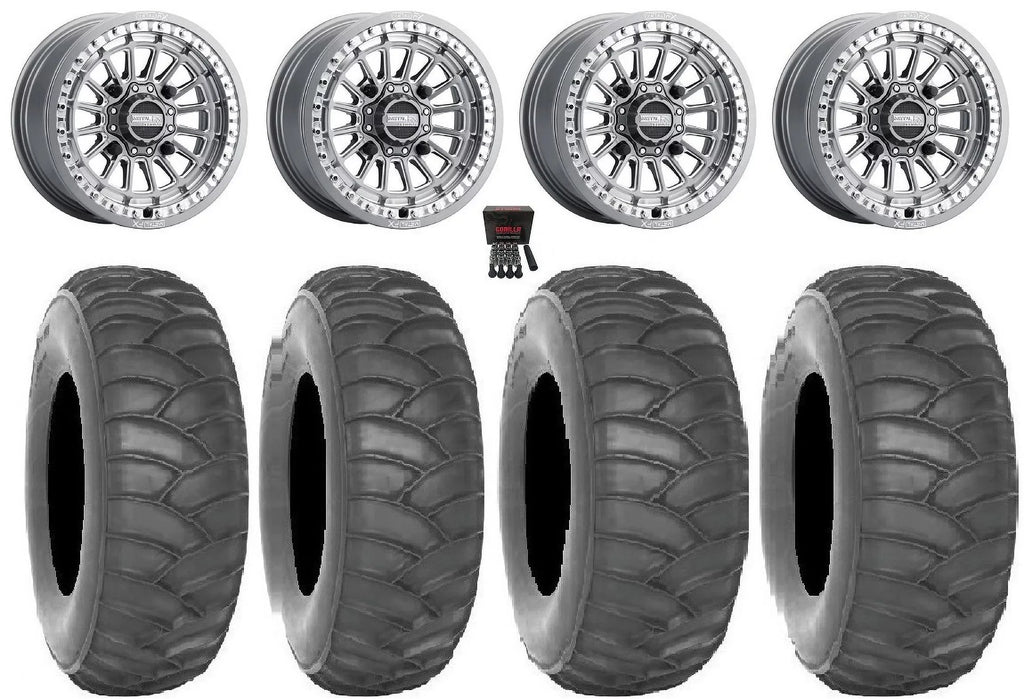 MetalFX Delta Bdlk CC 15x7/15x10 Wheels Gm 35" SS360 Tires Polaris RZR XP 1000 / PRO XP / Ranger XP 900/1000