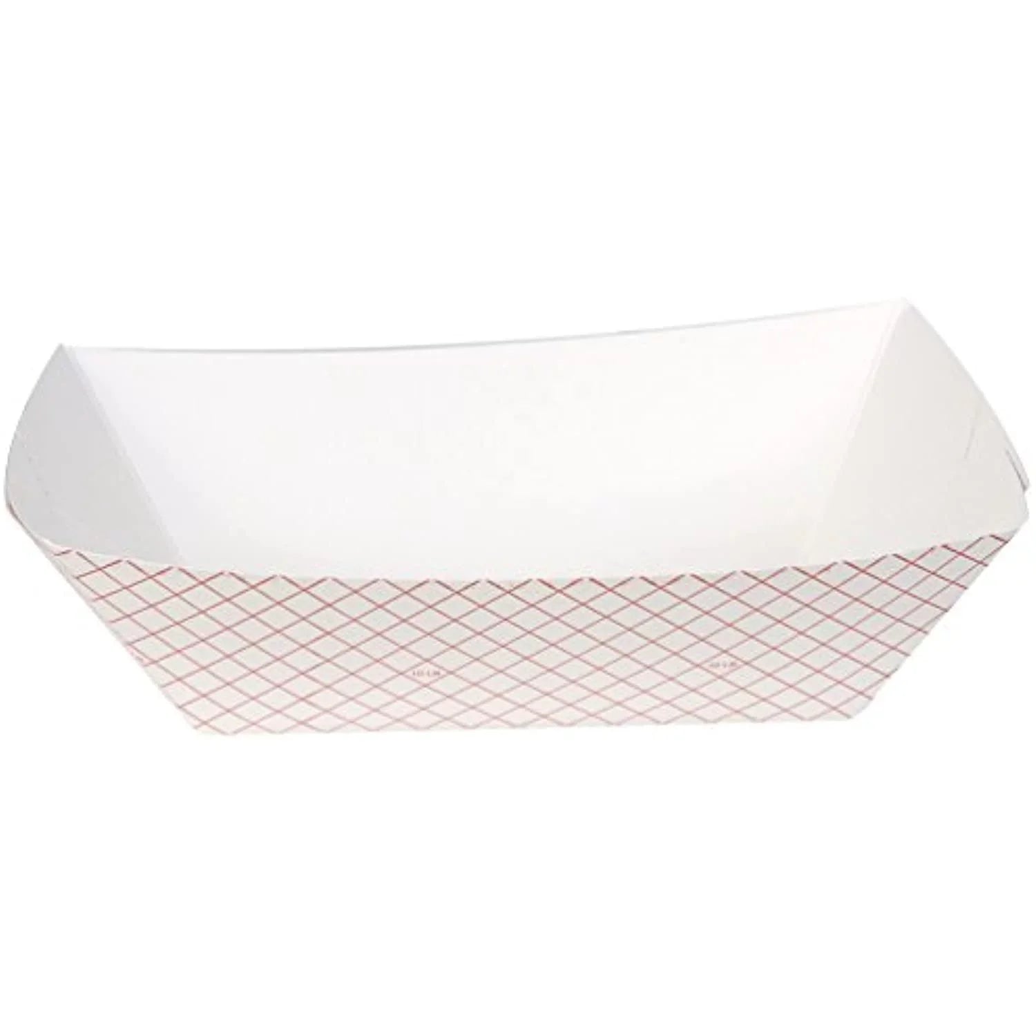 Dixie 10 Lb Polycoated Paper Food Tray By Gp Pro (Georgia-Pacific), Kant Leek, Red Plaid, Rp1000, 250 Count (125 Trays Per Pack, 2 Packs Per Case)