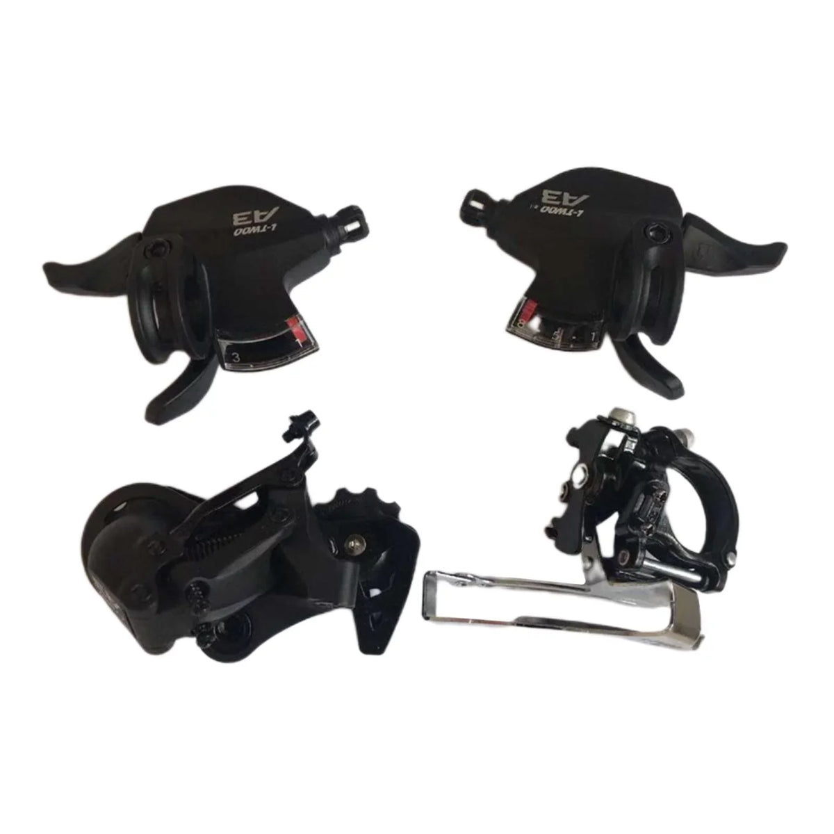 4pcs/set Bike Front & Rear Derailleur Set A3 Cycling