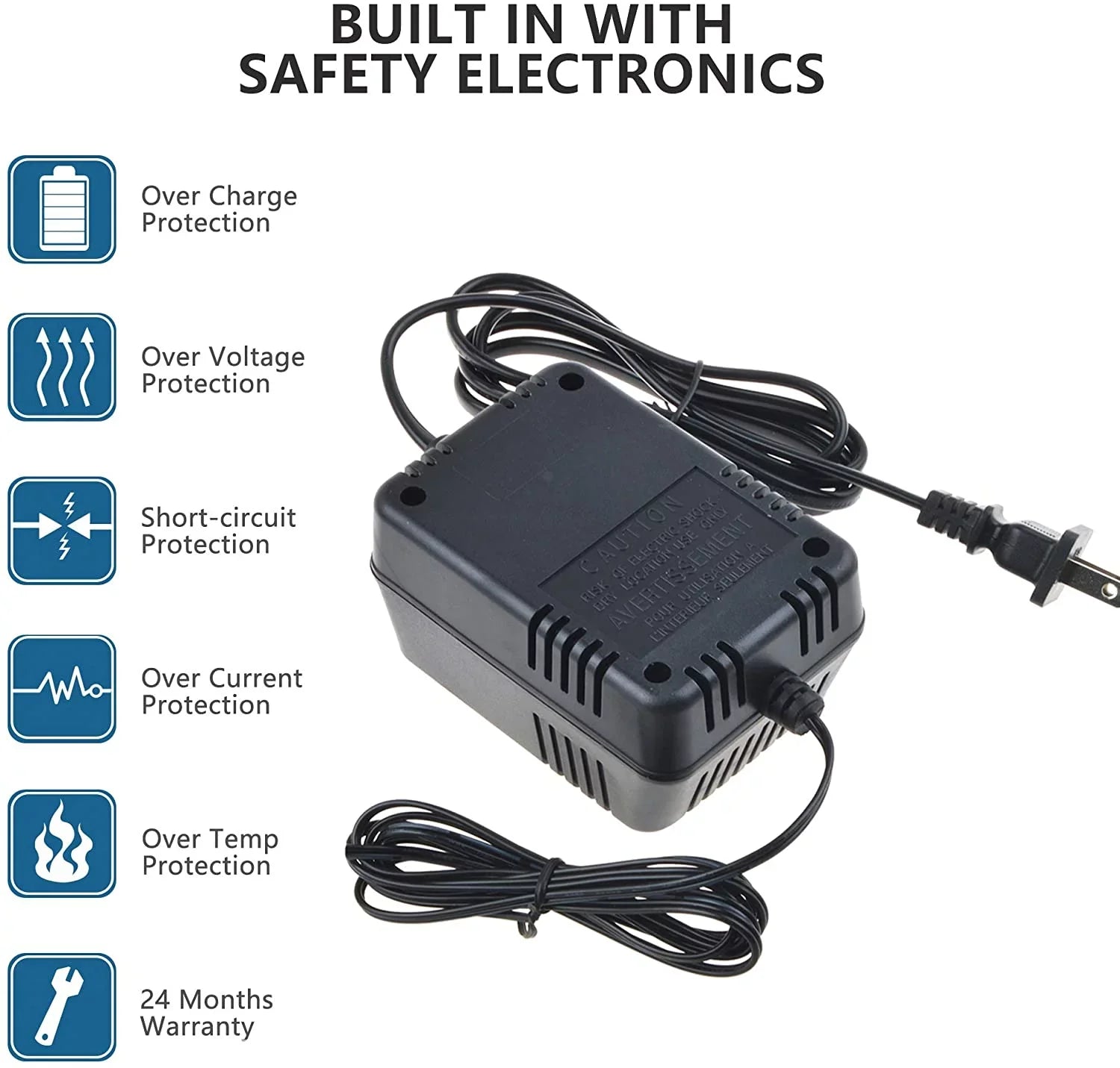 PwrON AC / AC Adapter Replacement for harman / kardon Model No.: A481511 Part No.: HK-02TA Power