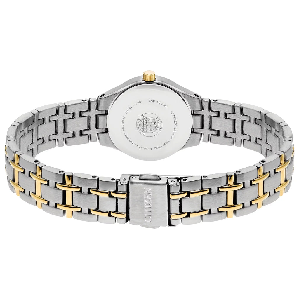 CITIZEN Women's EW1264-50A Gold Stainless-Steel Eco-Drive Sport Watch