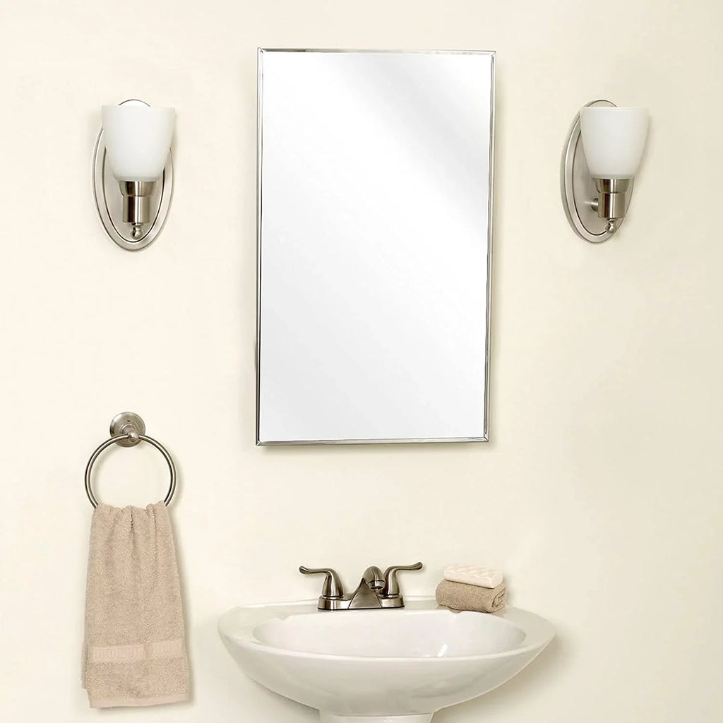 Zenith 105 Stainless Steel Frame Medicine Cabinet