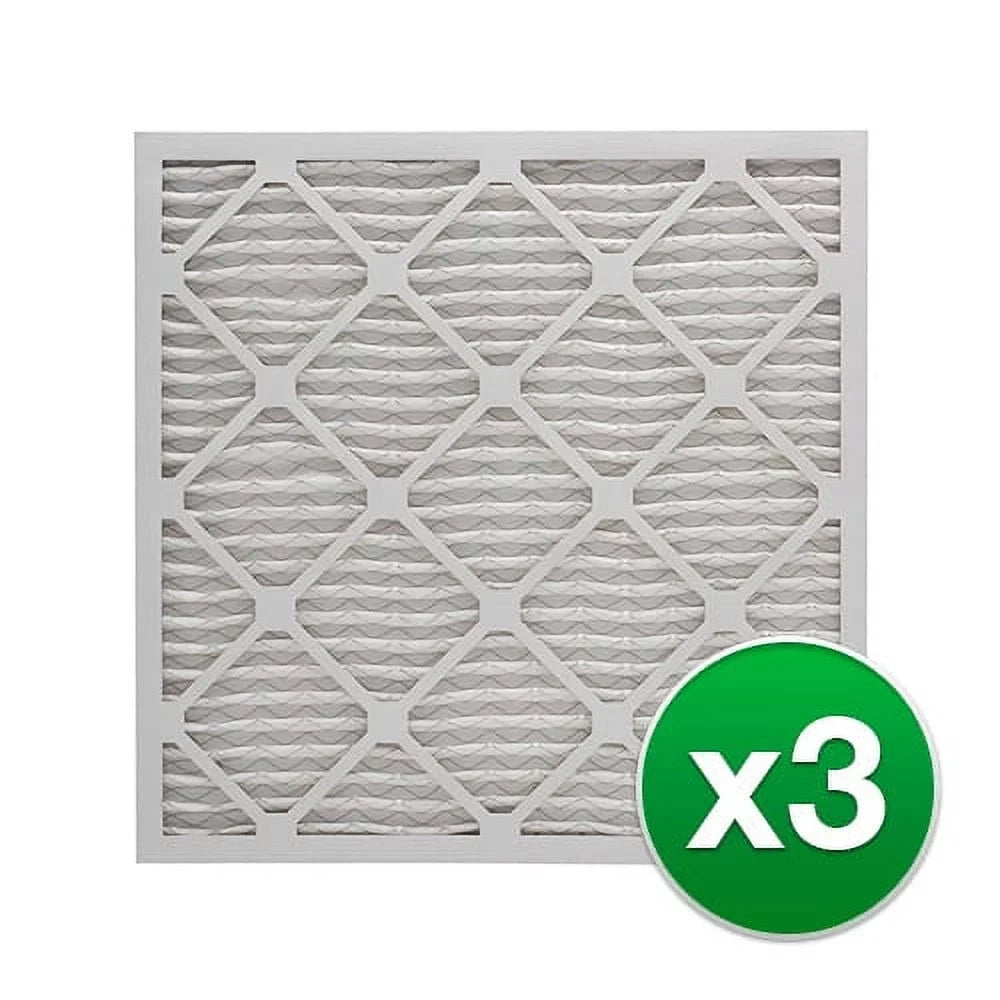 REP Pleated Air Filter For Honeywell CF100A1009 Furnace 16x25x4 MERV 8 (2 Pack)