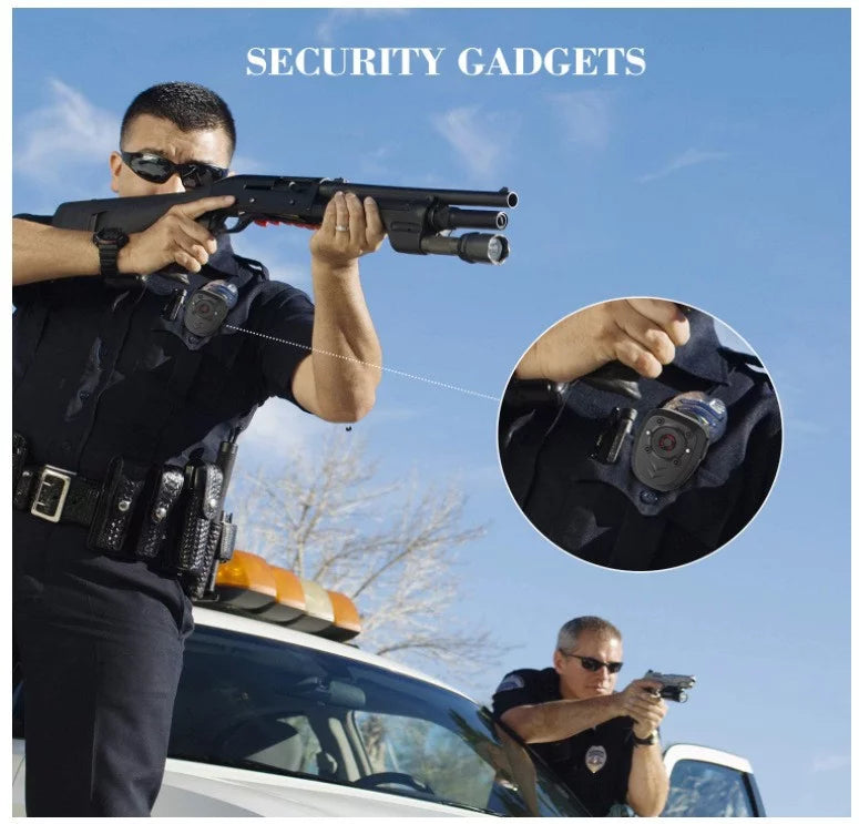 Mini Body Camera Video Recorder, Wearable Police Body cam with Night Vision,HD1080P,Record Video,Night Vision, 4-6HR Battery Life, Law Enforcement, Security Guard, Home
