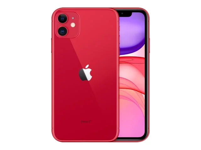 Pre-Owned Apple iPhone 11 - (PRODUCT) RED - smartphone - dual-SIM - 4G Gigabit Class LTE - 256 GB - CDMA / GSM - 6.1" - 1792 x 828 pixels (326 ppi) - Liquid Retina HD Monitor (12 MP front camera) - 2x rear cameras - red (Fair)
