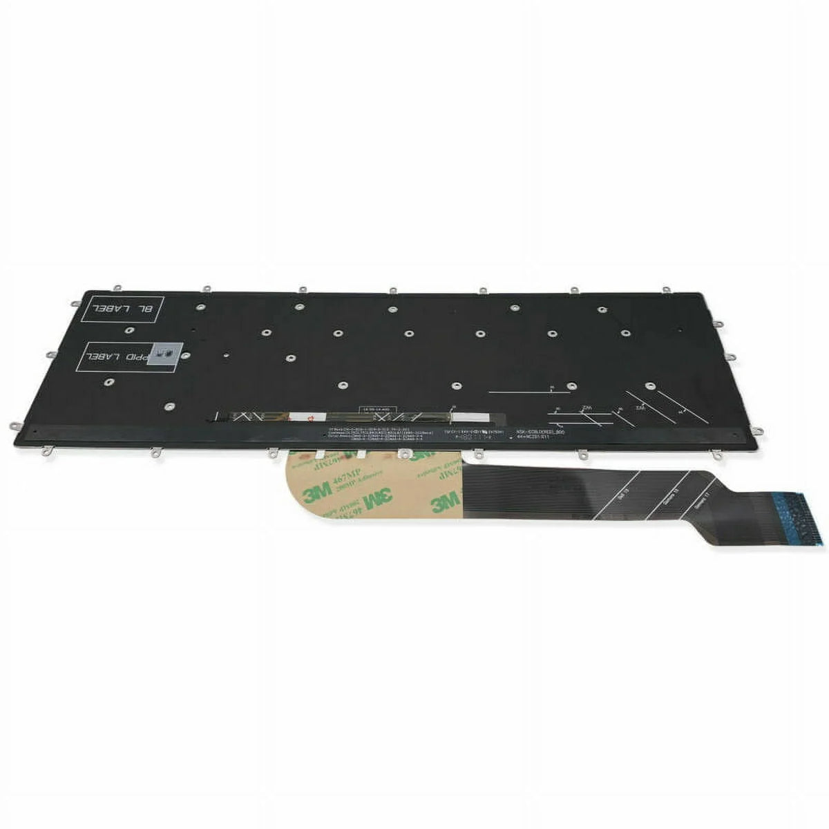 For Dell Gaming G3-3579 3779 G5 15 5587 15-5587 Keyboard Backlit Red Characters