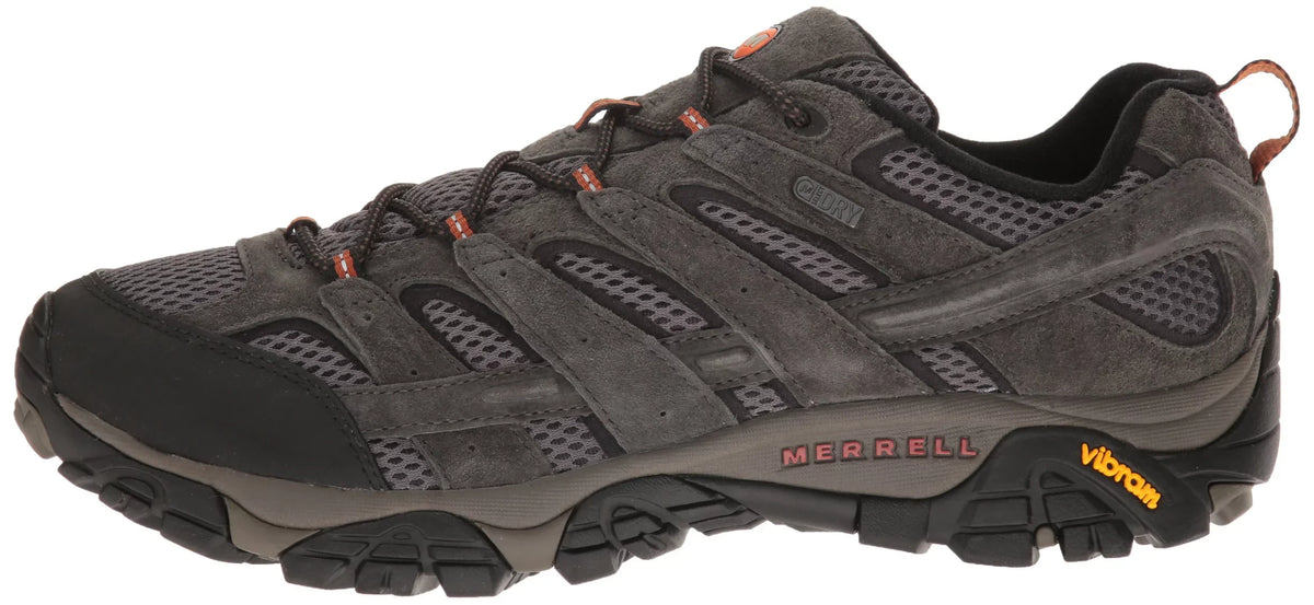 Merrell Men's Moab Beluga Hiking Boot Soft Toe Grey 7 D(M) US