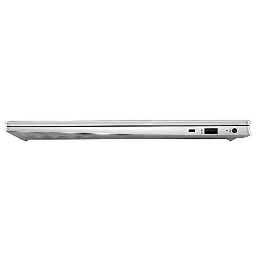 2021 HP Pavilion 15.6inch FHD Touchscreen Computer 11th Gen 4-Core Chipset i5-1135G7 32GB DDR4 1TB NVMe SSD Iris Xe Graphics HDMI Webcam Keyboard Windows 10 Pro w/ RATZK USB Natural Silver 15-EG0053CL